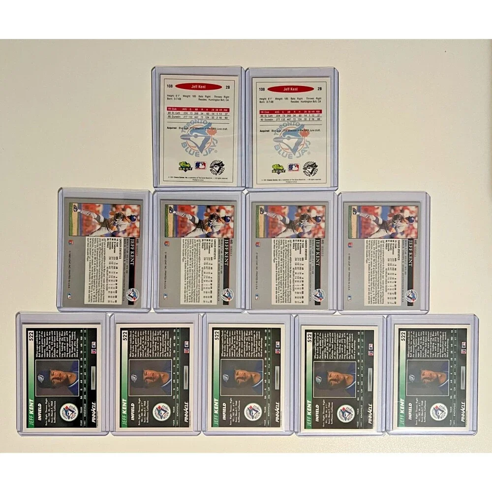 JEFF KENT Rookie Cards HOF